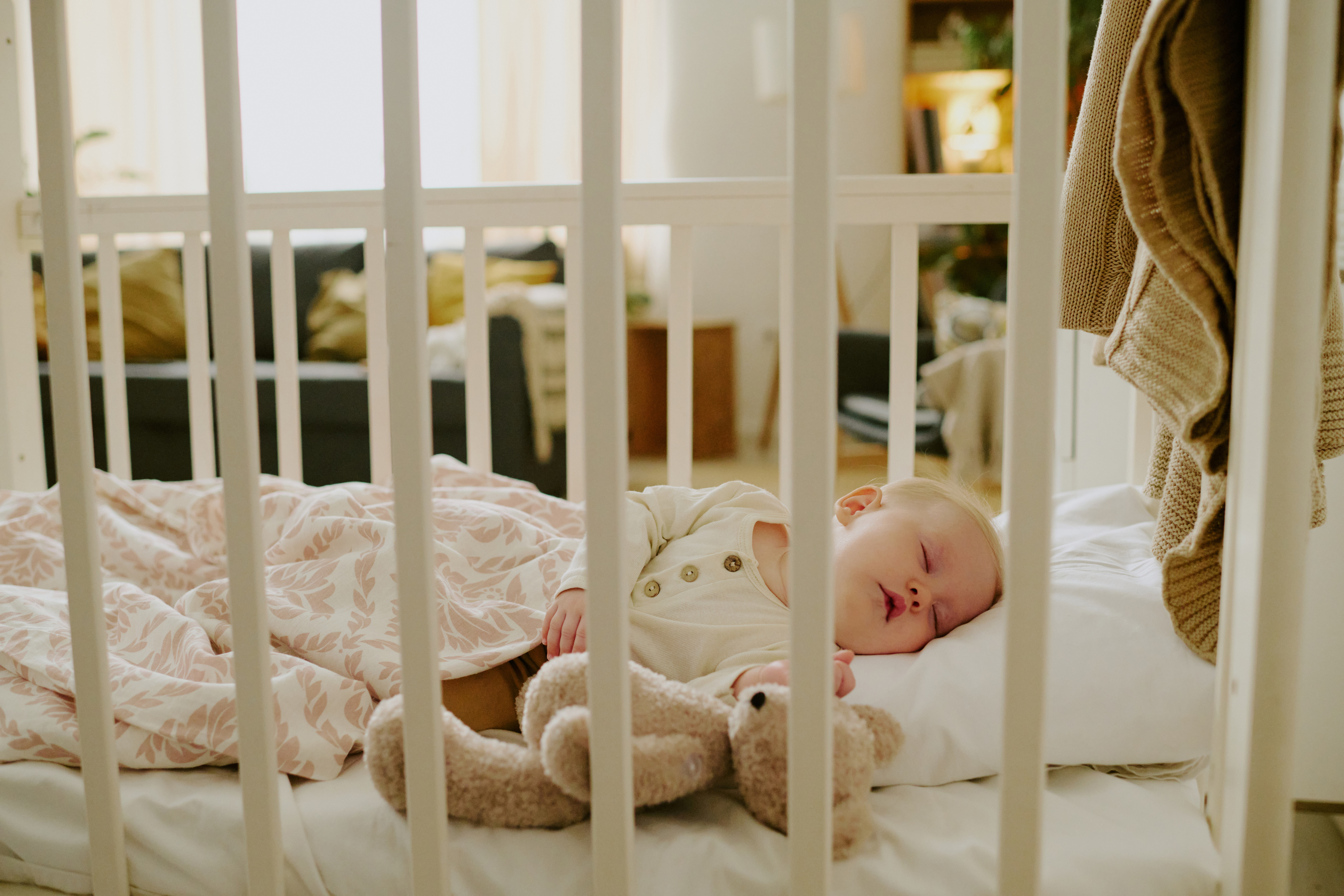 Baby taking a peaceful afternoon nap